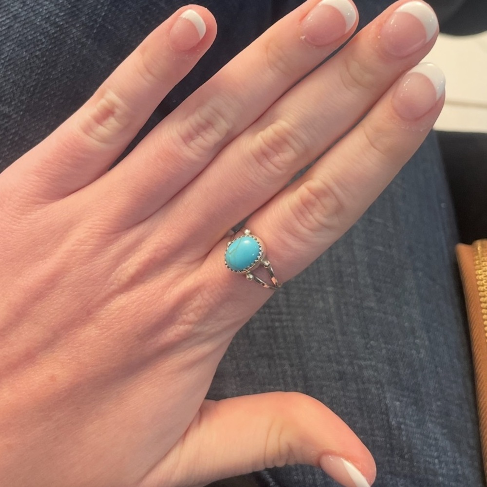 Genuine Turquoise Ring